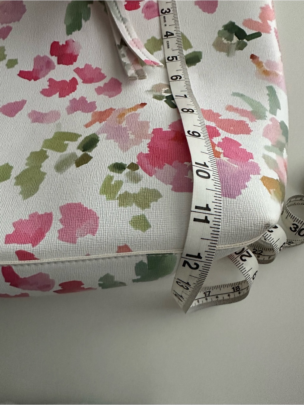 Indigo Floral Tote Bag - Picture 8 of 8